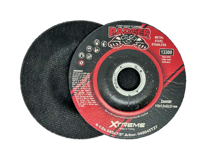 Badger | Xtreme Cutting Wheel | Zirconia | Type 27