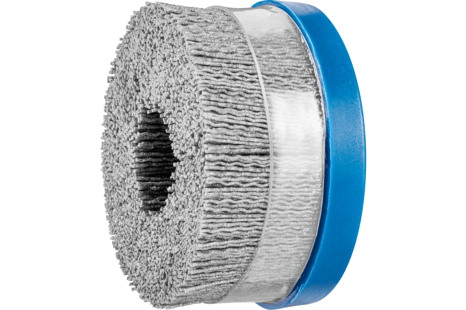 M-BRAD® Mounted Disc Brush, 4 Inch / Silicon carbide (SiC), 79184128
