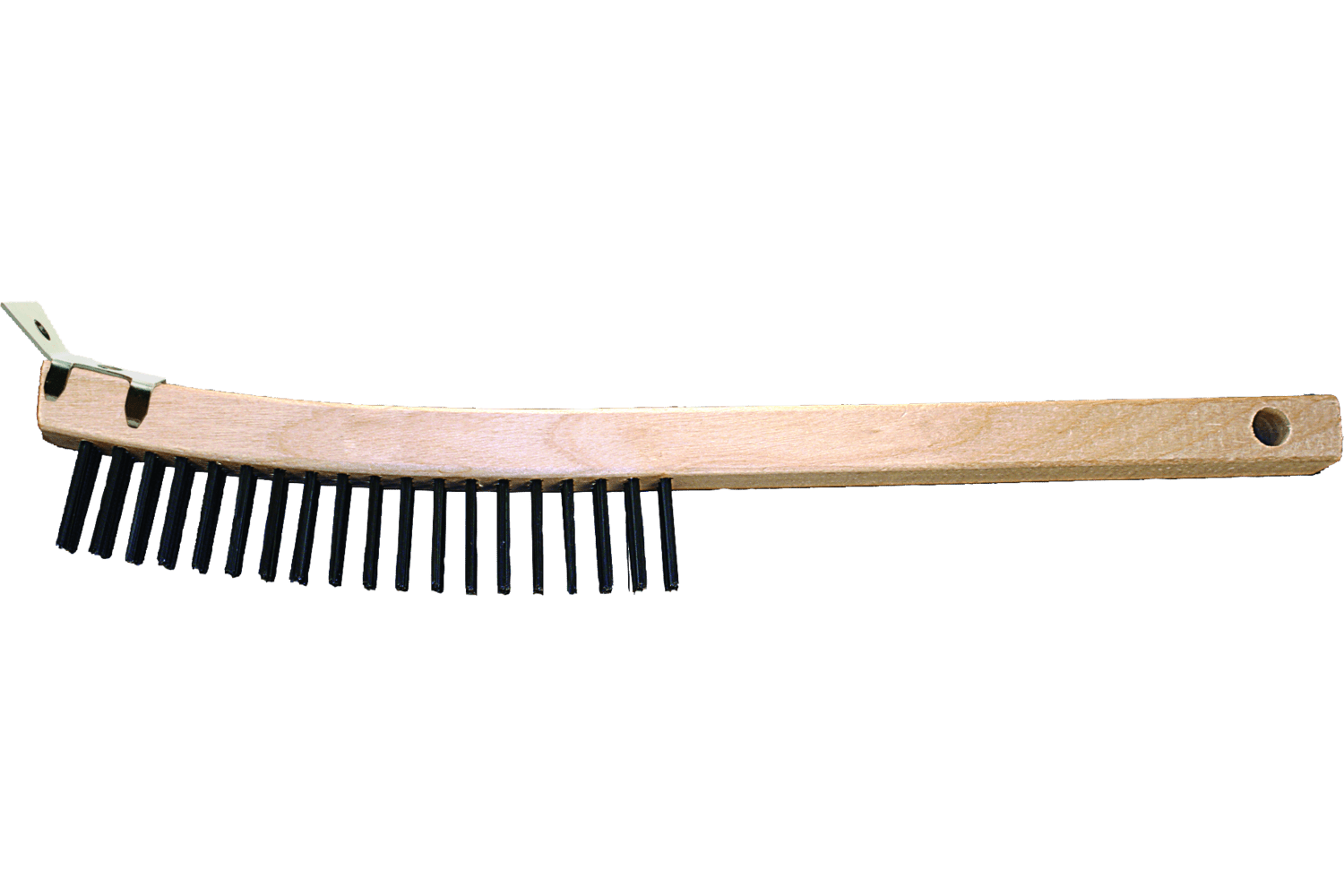 Curved Handle Scratch Brush - Scraper