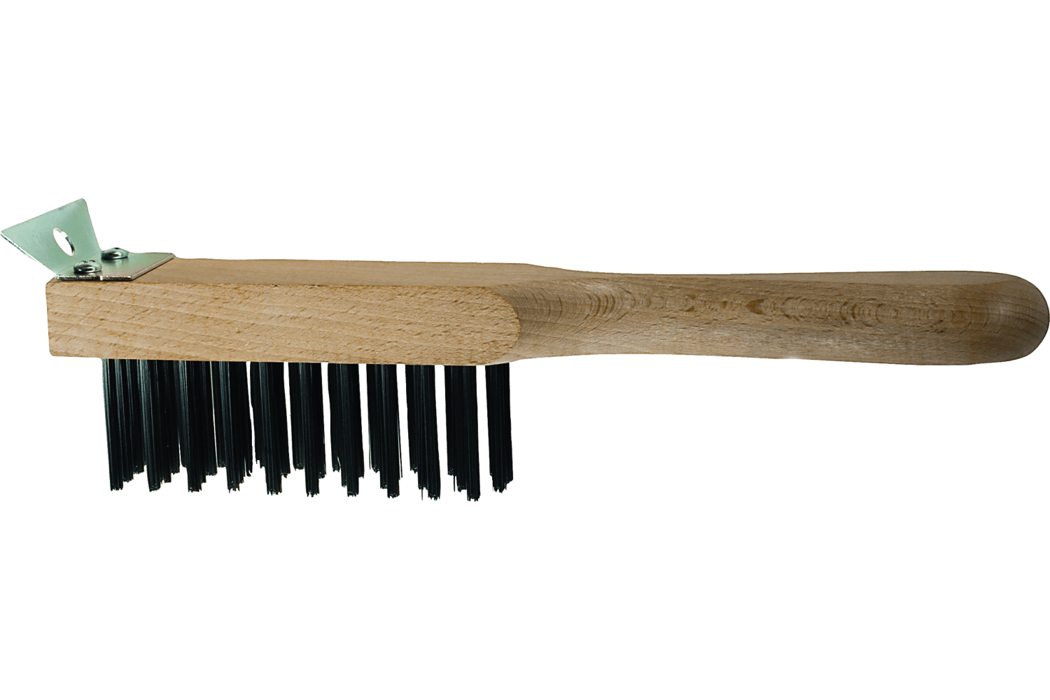 Heavy Duty Scratch Brush - Scraper 4x11 Rows