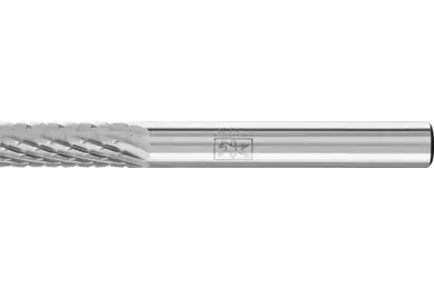 PFERD Carbide Bur SA-1 Cylindrical Uncut End Diamond Cut 1/4" x 5/8" x 1/4" Shank