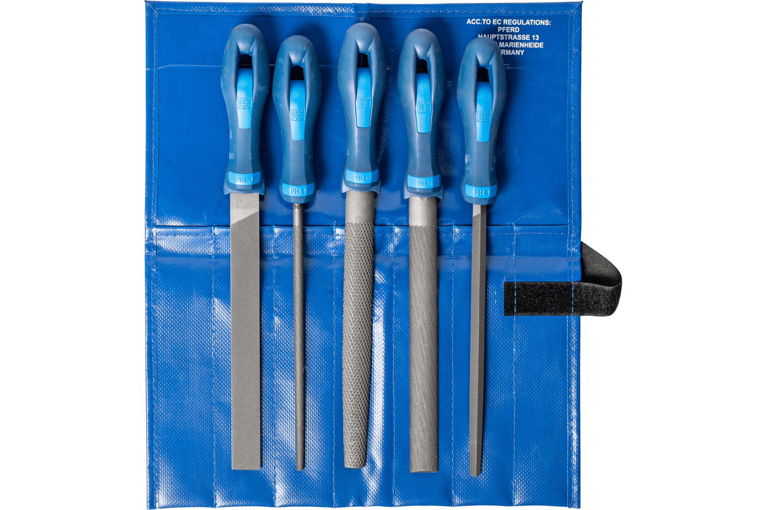 File Set - Hand, Square, Half-Round, Round, Half-Round Wood Rasp 8" Coarse Cut