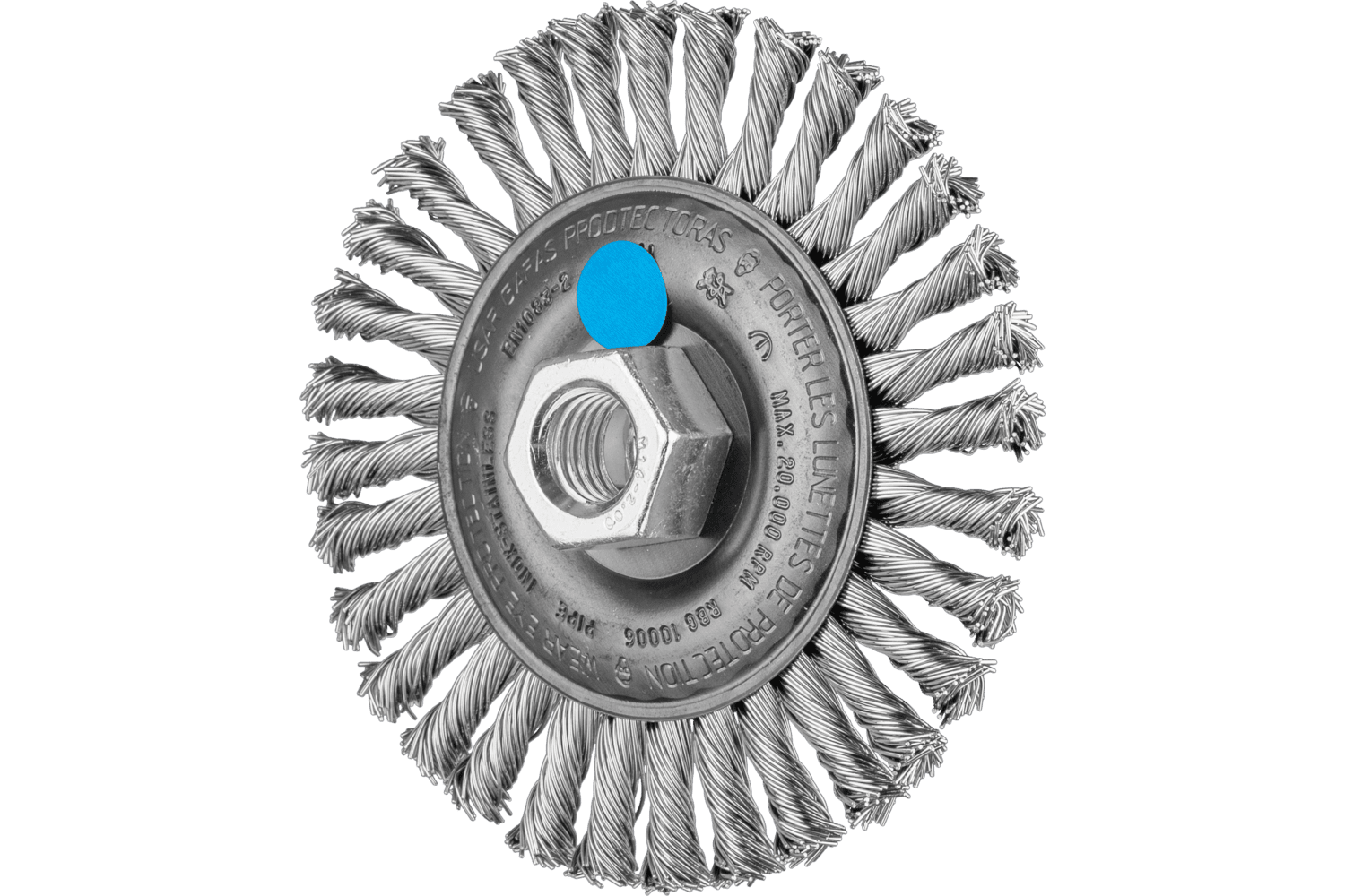 Stringer Bead Wheel Brush