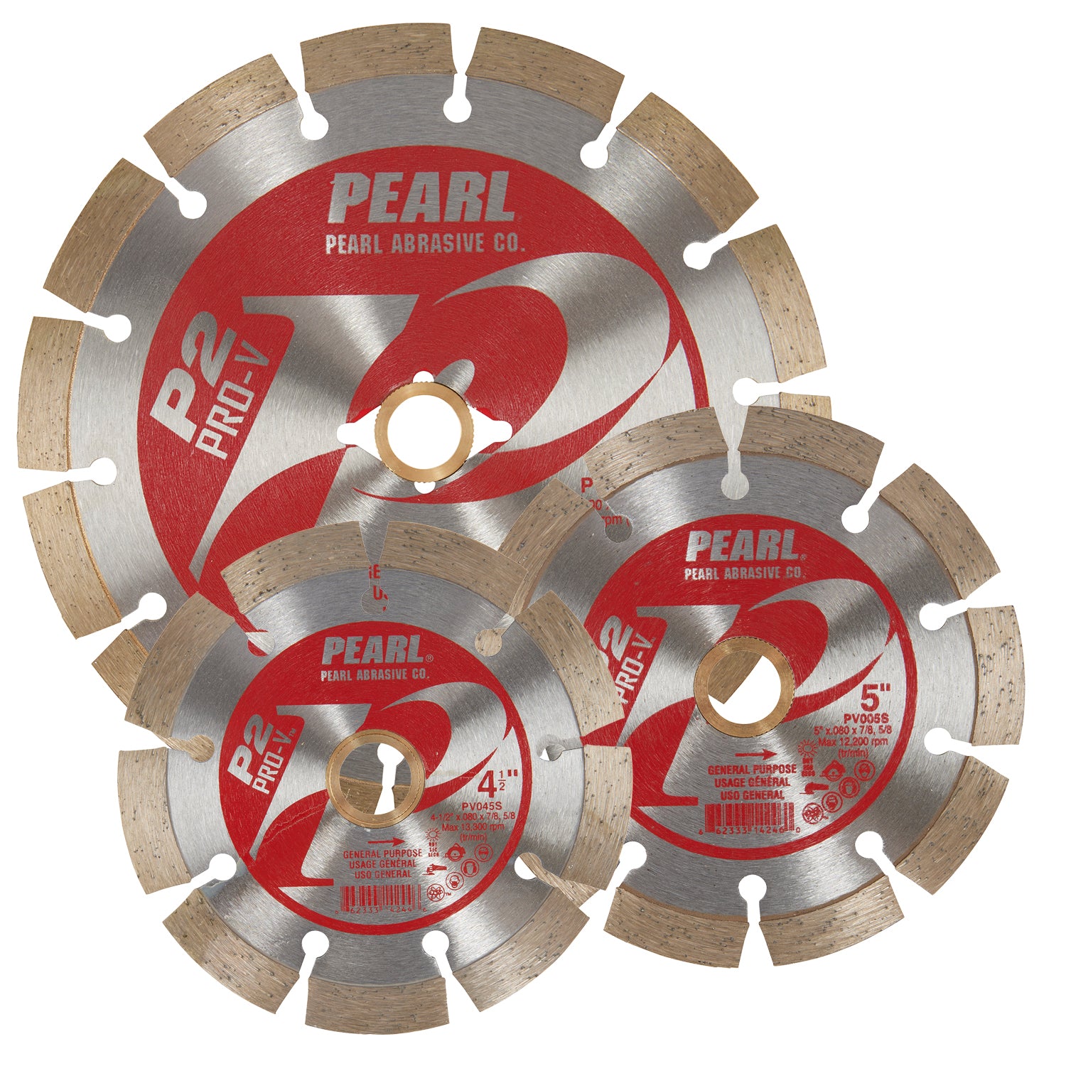 PEARL | Segmented Diamond Blade | Concrete and Masonry | P2 Pro-V