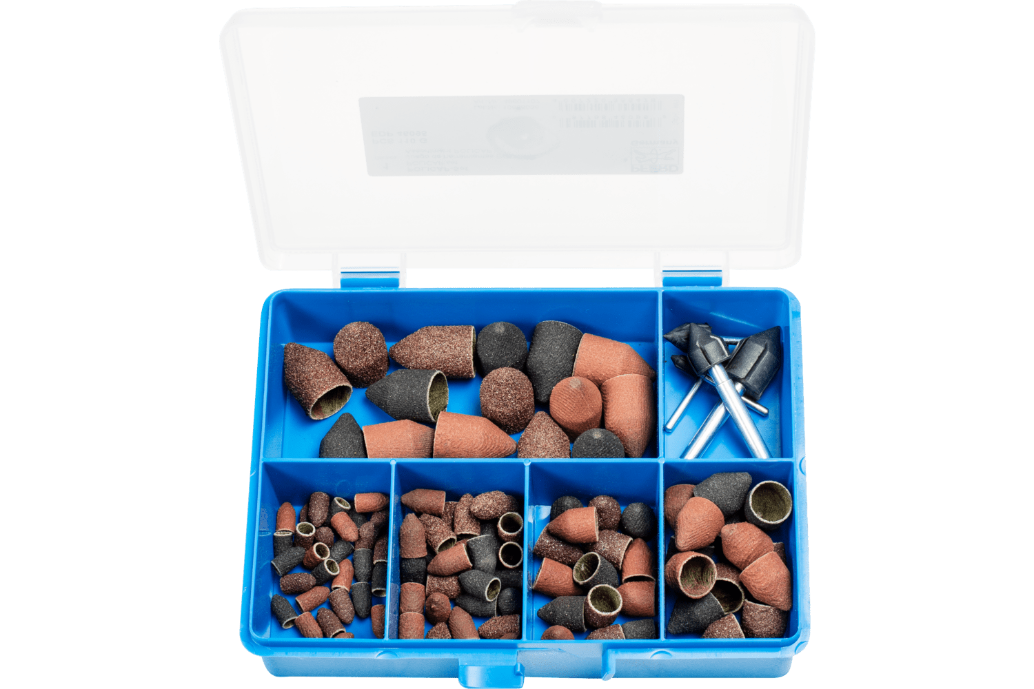 POLICAP® Seamless Abrasive Cap Set, 5 3/4" Width, Shape G