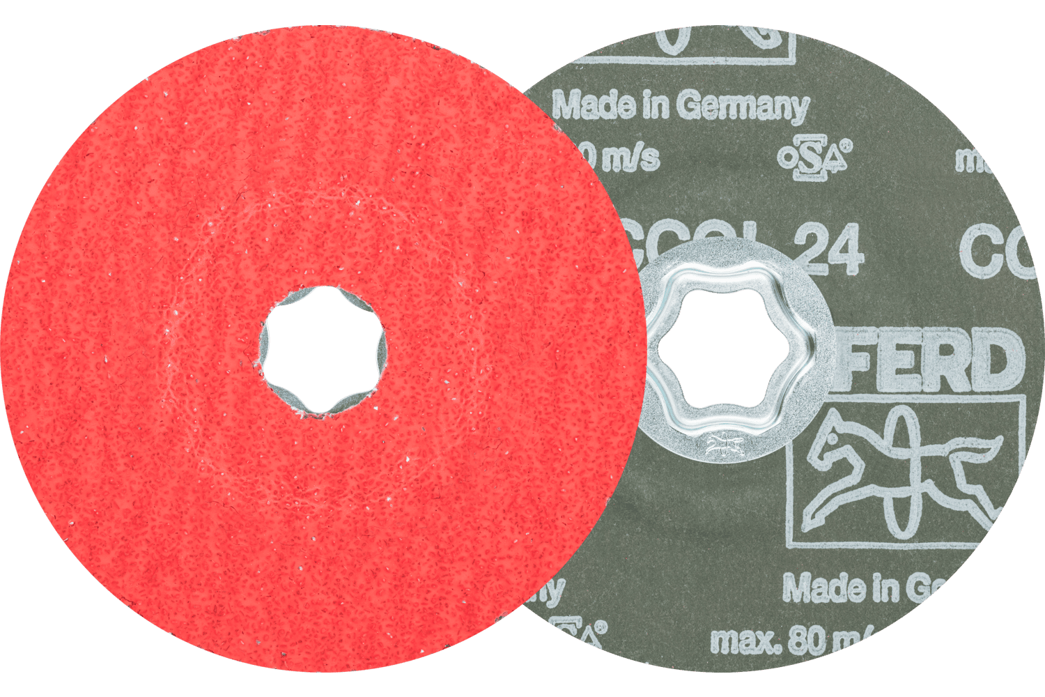 COMBICLICK® Fiber Disc, Ceramic oxide CO-COOL