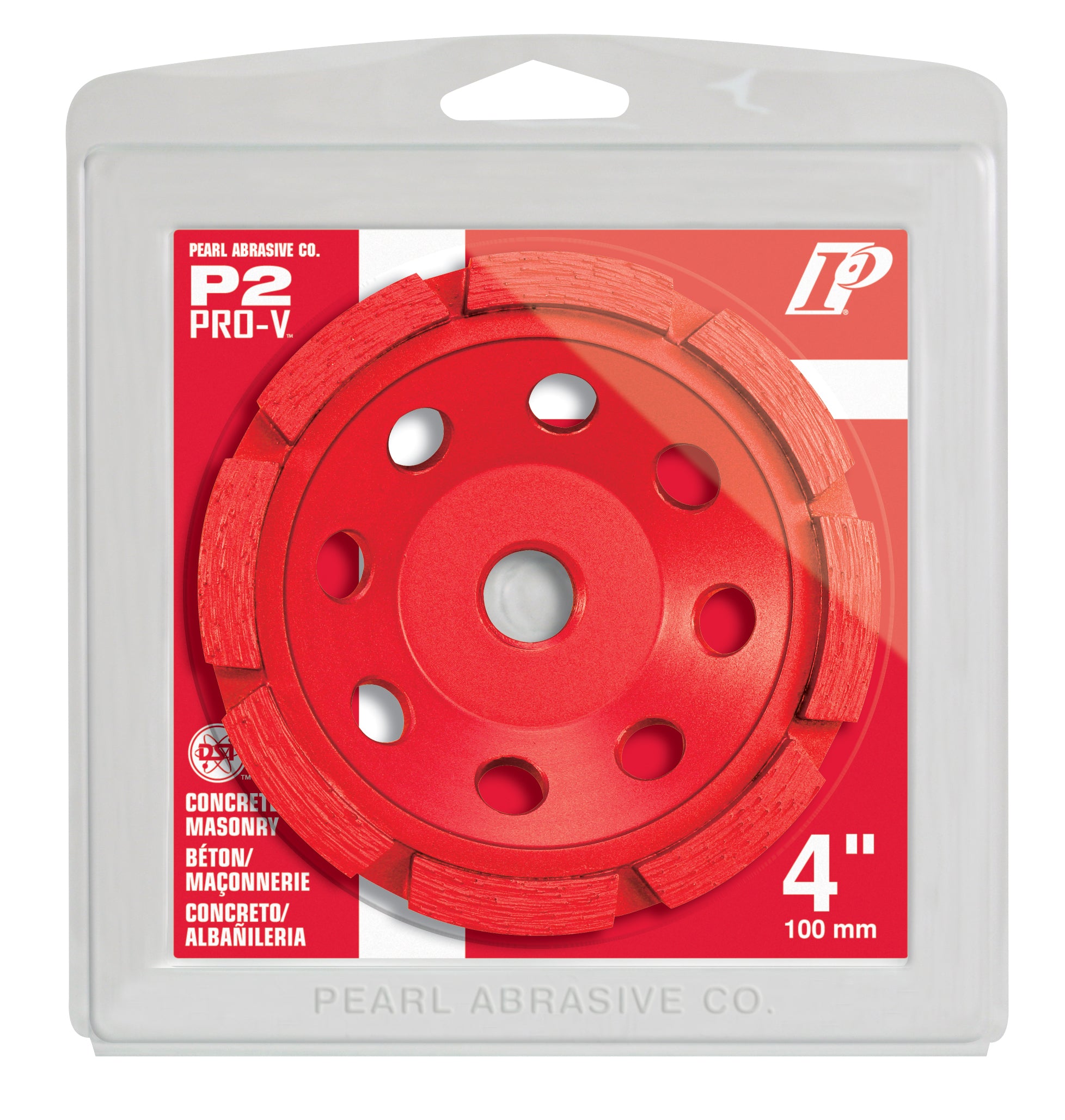PEARL | Segmented Diamond Cup Wheel |  Concrete and Masonry | P2 Pro-V