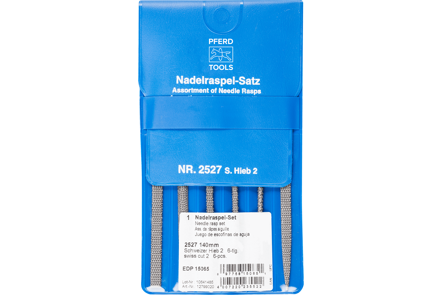 Needle Rasp Set - 6 Piece 5-1/2" Cut