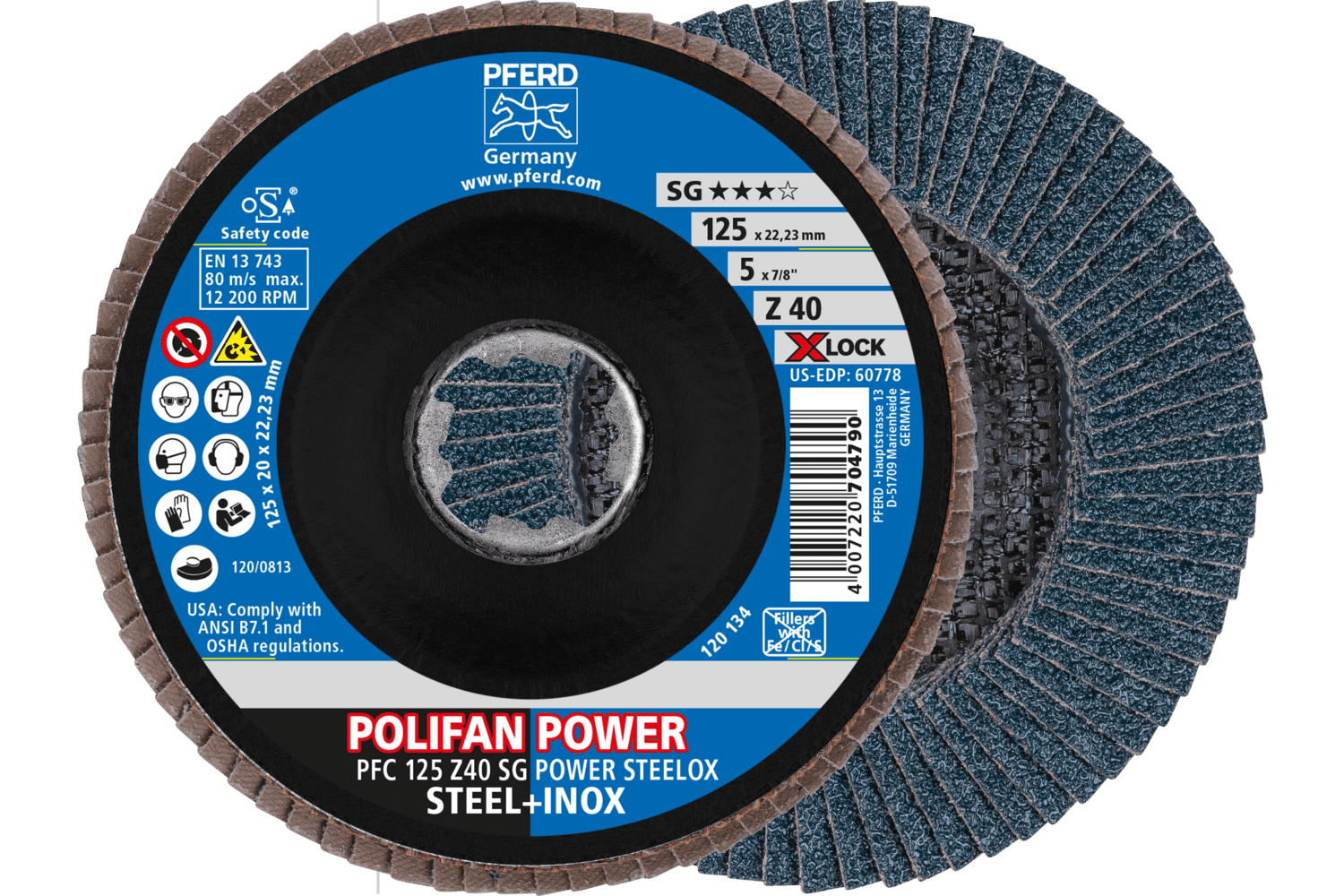 Flap Disc, Z SG POWER STEELOX