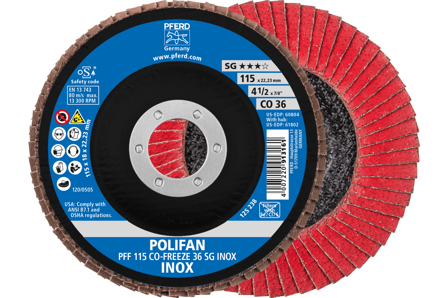 Flap Disc, CO-FREEZE SG INOX
